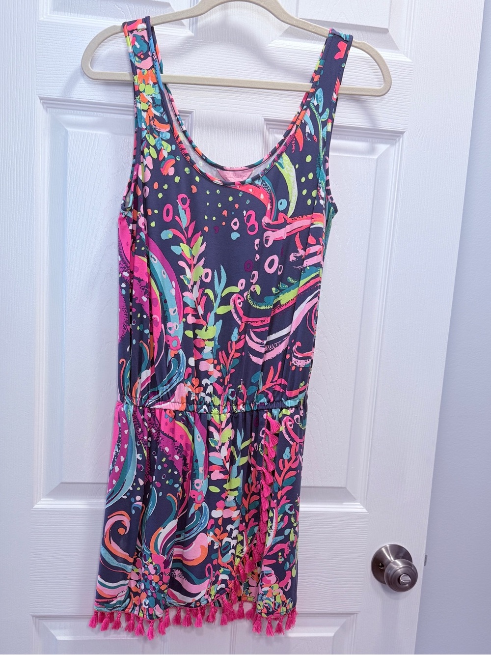 Lilly Pulitzer NWT Multicolor Underwater Beach Loot Knit Jarrett Romper